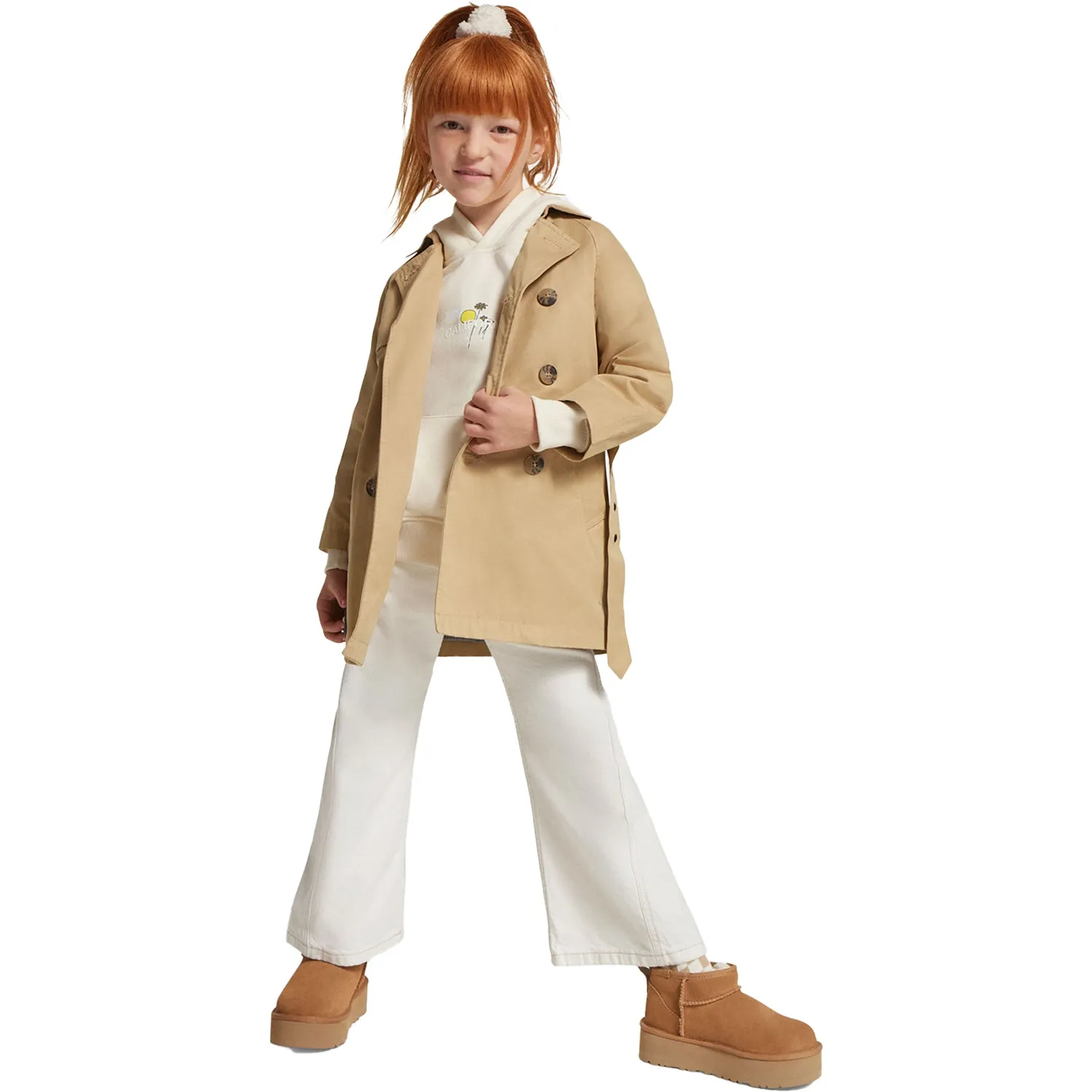 Kids' UGG Classic Ultra Mini Platform Chestnut Sheepskin
