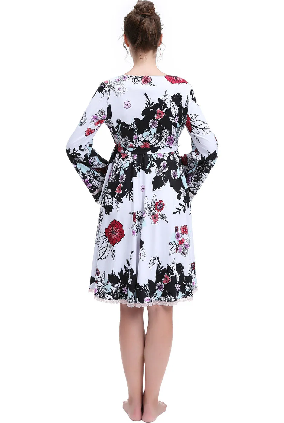 Kimi   Kai Maternity "Gini" Lounge Robe