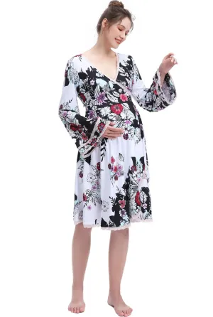 Kimi   Kai Maternity "Gini" Lounge Robe