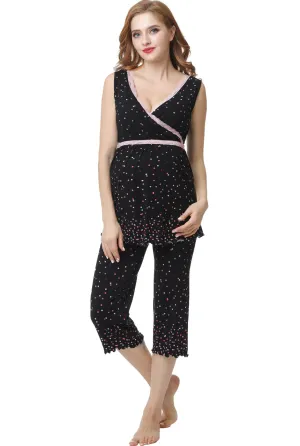 Kimi   Kai Maternity "Joy" Nursing PJ Set