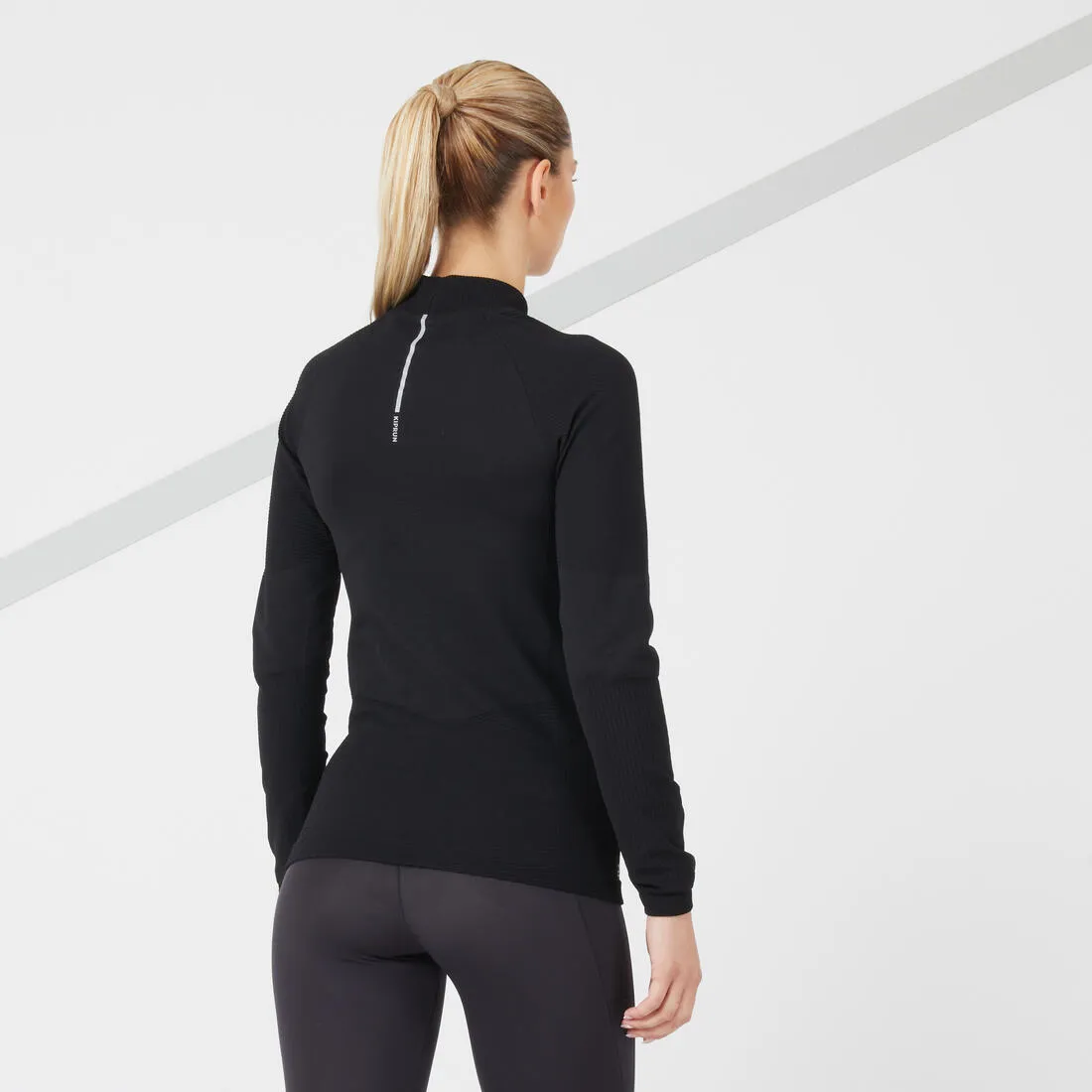 Kiprun Skincare Women’s Running T-shirt - Long-Sleeved - Seamless