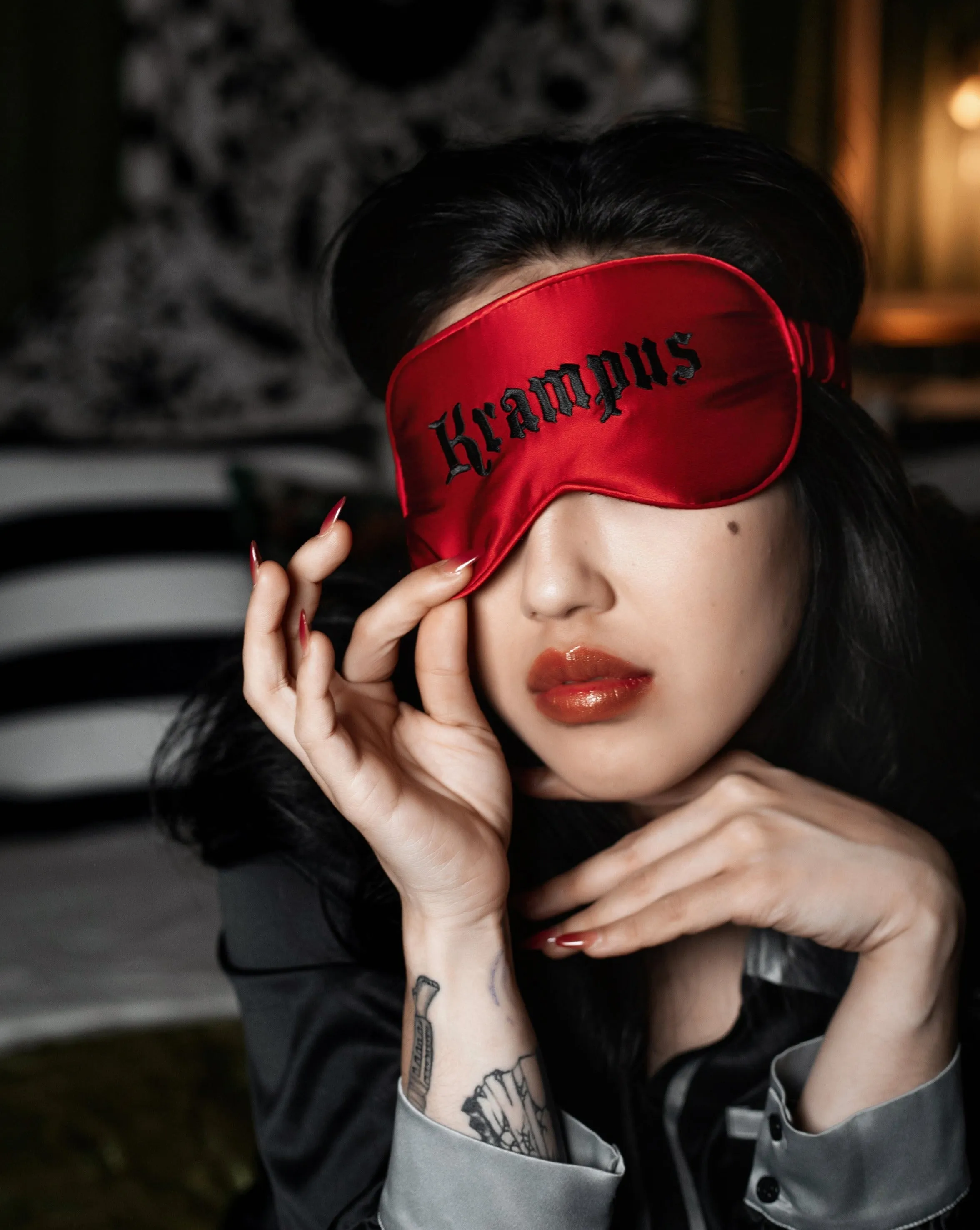 Krampus | Silk Sleep Mask
