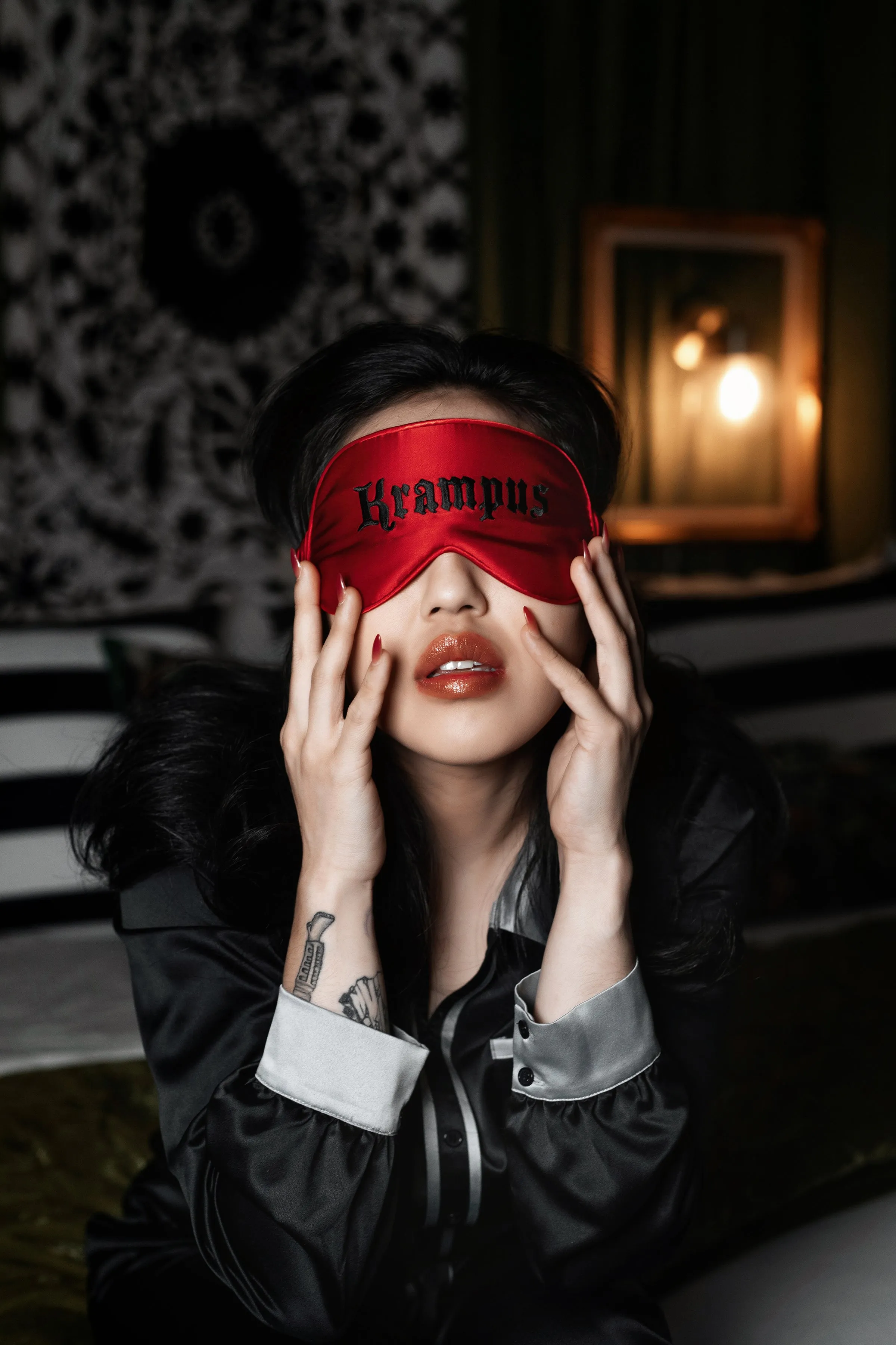 Krampus | Silk Sleep Mask