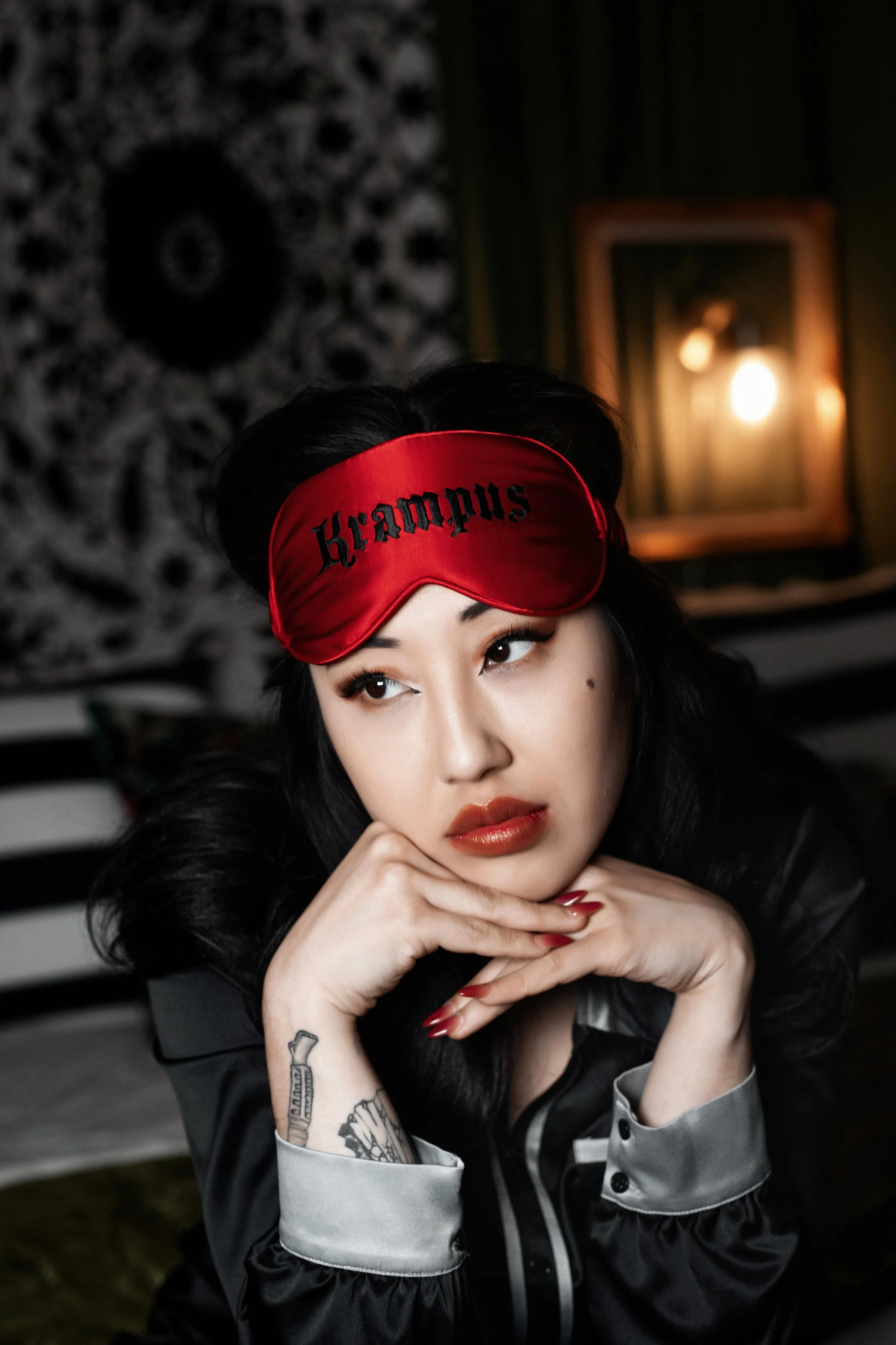 Krampus | Silk Sleep Mask