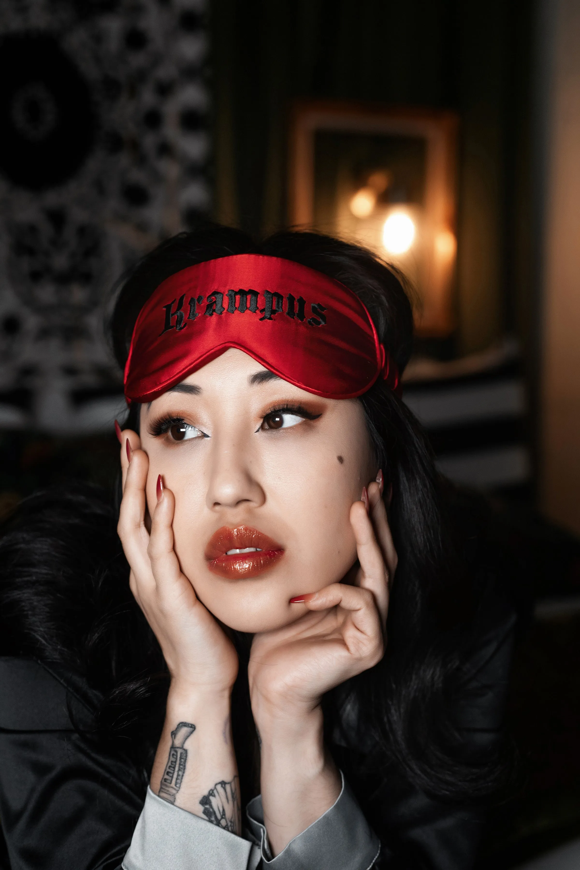 Krampus | Silk Sleep Mask