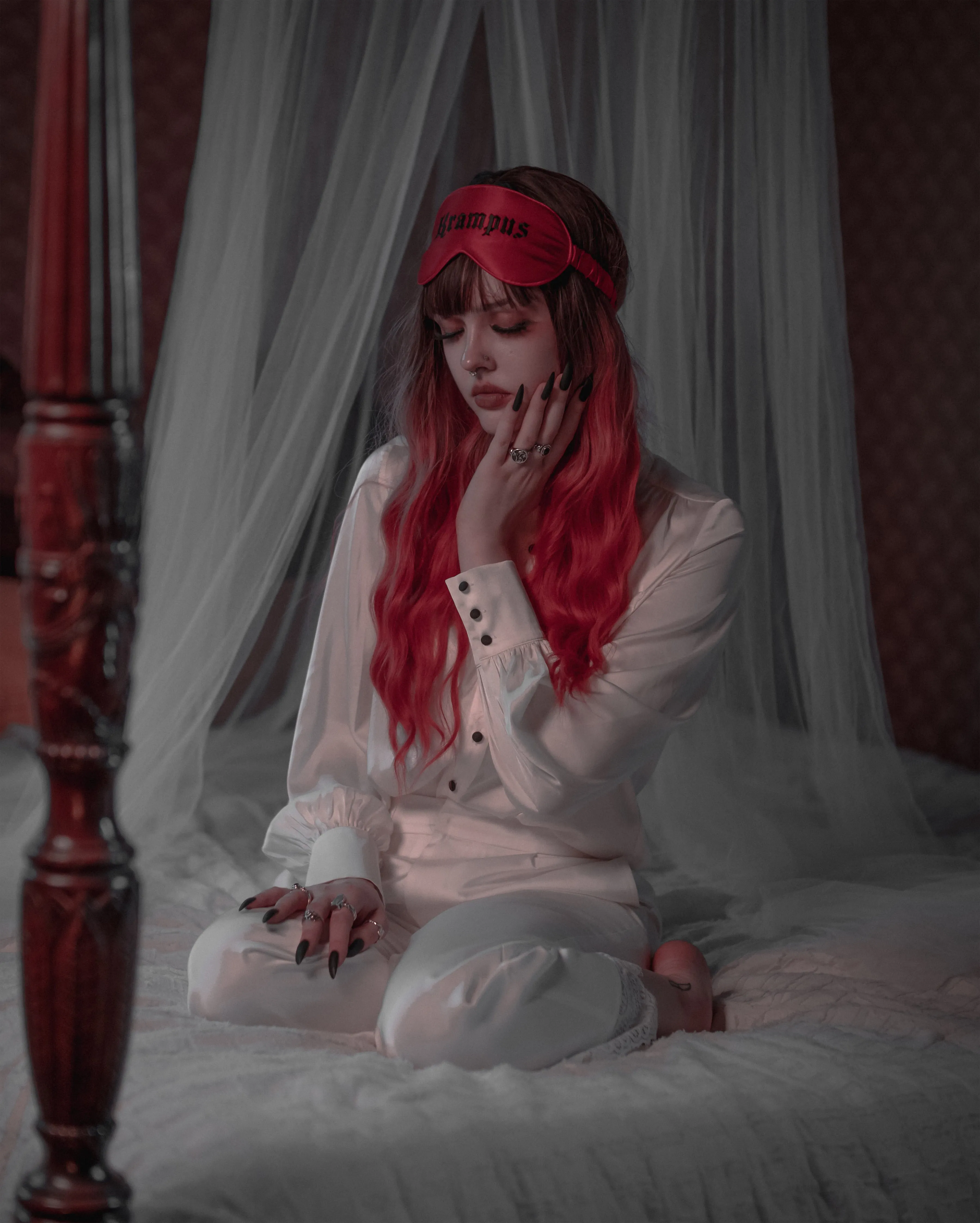 Krampus | Silk Sleep Mask