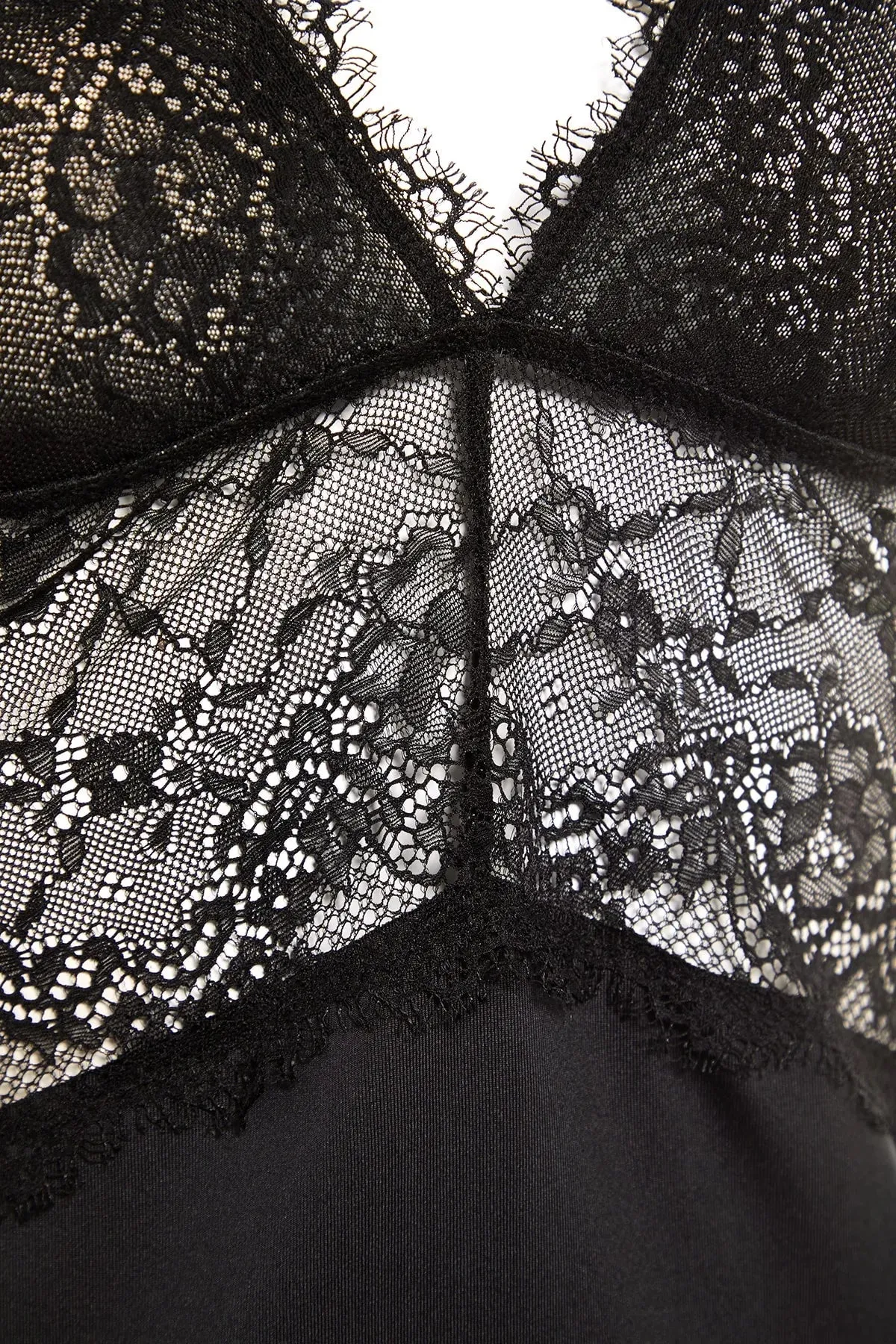Lace Detailed Fantasy Nightgown