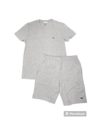 Lacoste Men Short Set Pima Cotton - Grey
