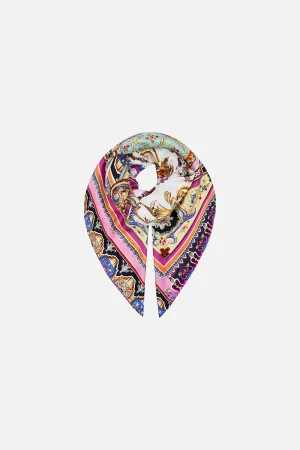 LARGE SQUARE SCARF FRIENDS WITH FRESCOS