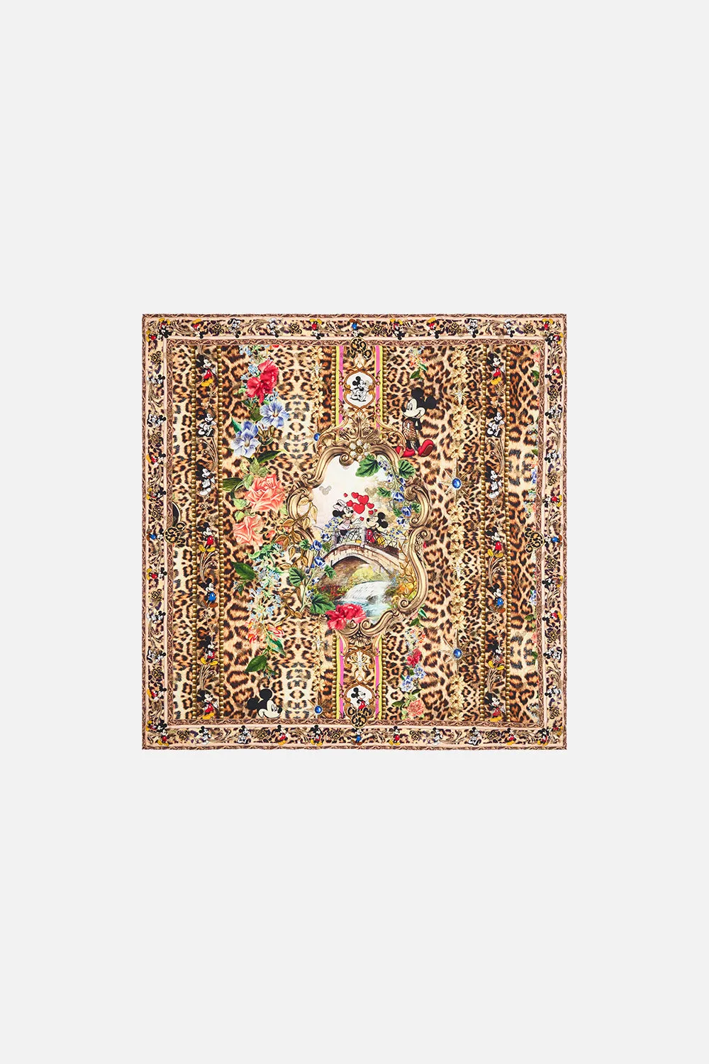 LARGE SQUARE SCARF MINNIE MOUSE MAGIC