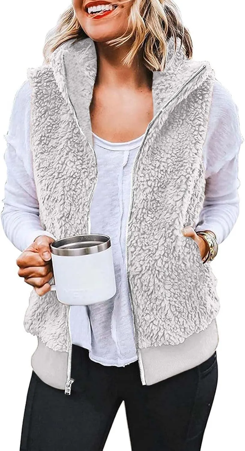 LCMTWX Fuzzy Shaggy Teddy Coats Jacket Coat Fleece Thickening Plus Size Coat Jacket Casual Plus Size Loose Wool Coats for