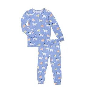 leash on life modal magnetic no drama pajama long sleeve set