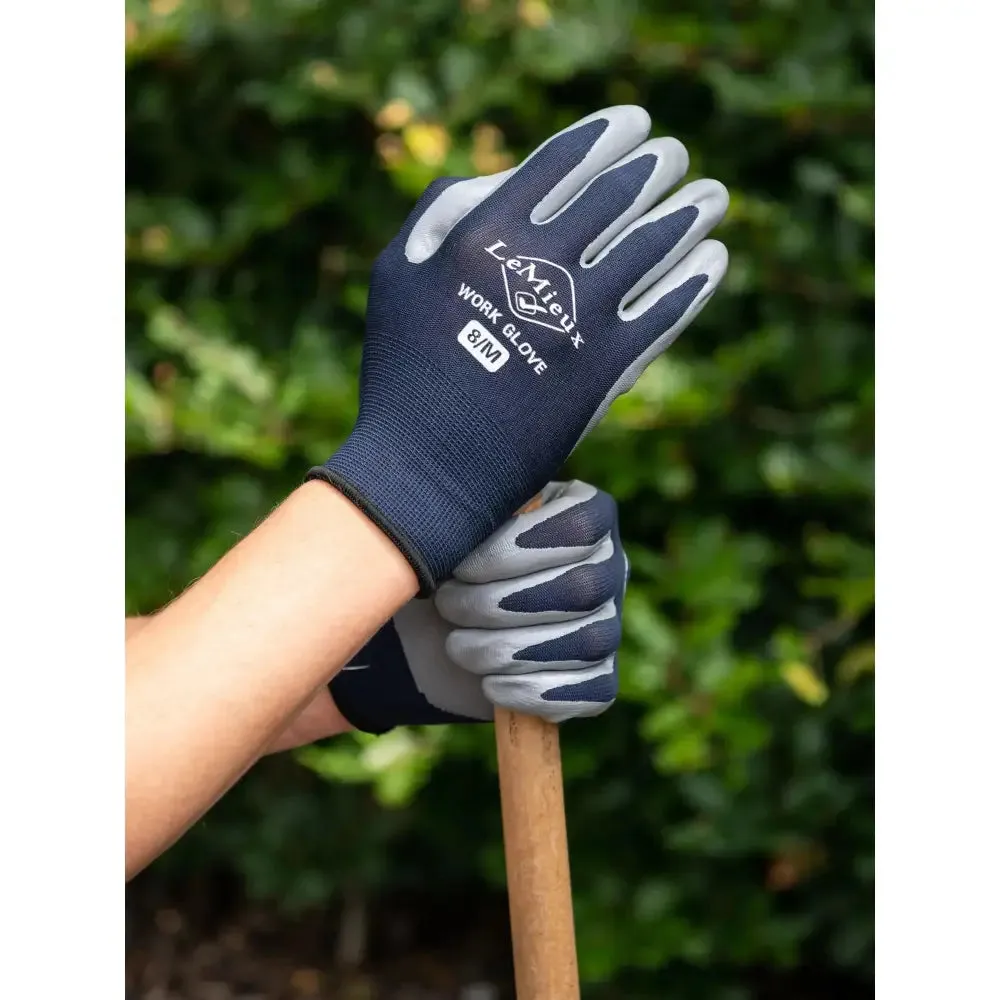 LeMieux Work Gloves Navy