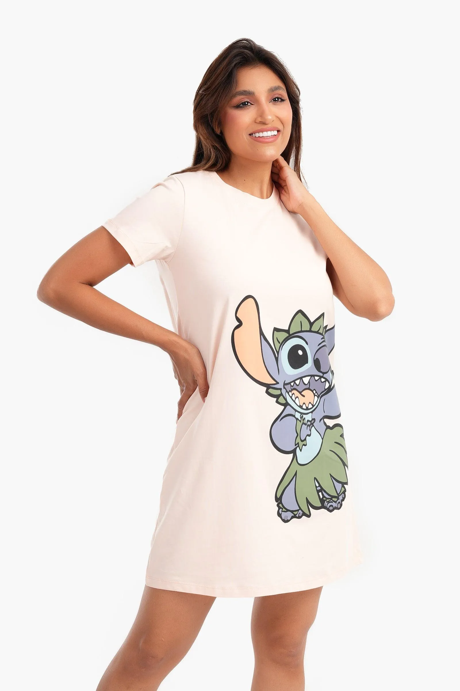 Light Simon Printed Nightgown