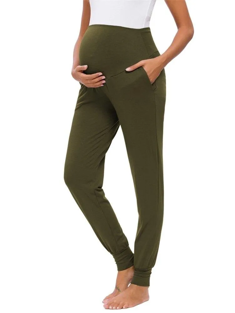 Lightweight Maternity Joggers with Pockets