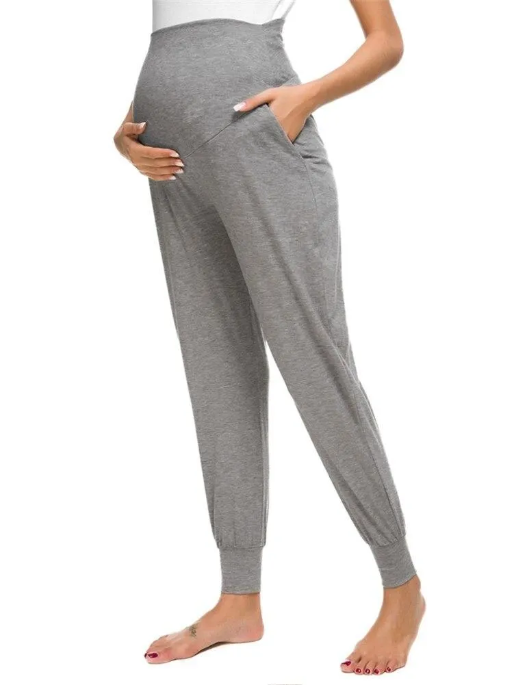 Lightweight Maternity Joggers with Pockets