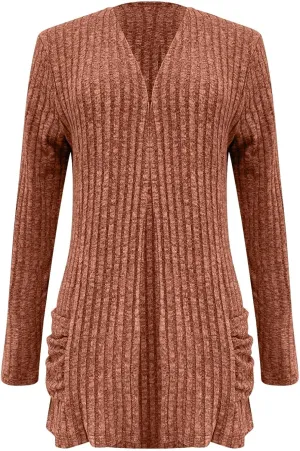 Lightweight Sweaters for Women Funny Button Down Sweaters Lightweight Open Front Button Shirts Family Winter Vest