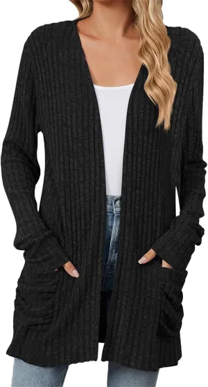 Lightweight Sweaters for Women Funny Button Down Sweaters Lightweight Open Front Button Shirts Family Winter Vest