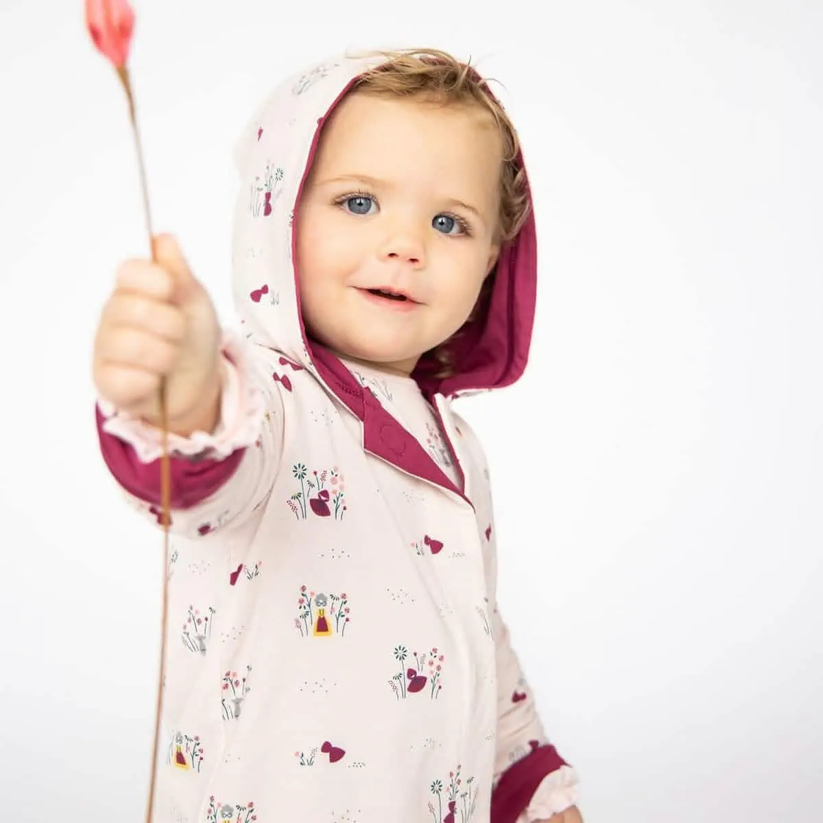 li'l red modal magnetic reversible hoodie - re-loved