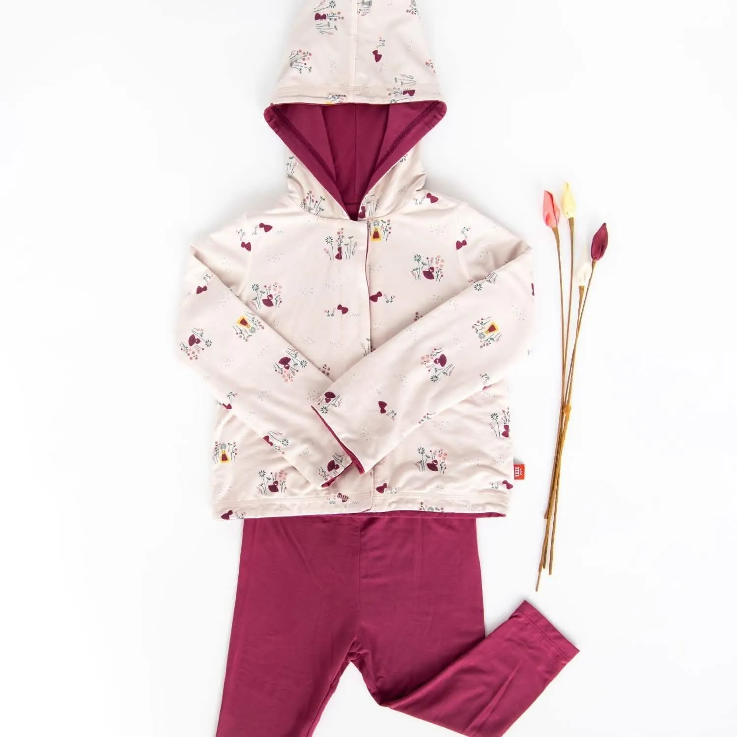 li'l red modal magnetic reversible hoodie - re-loved