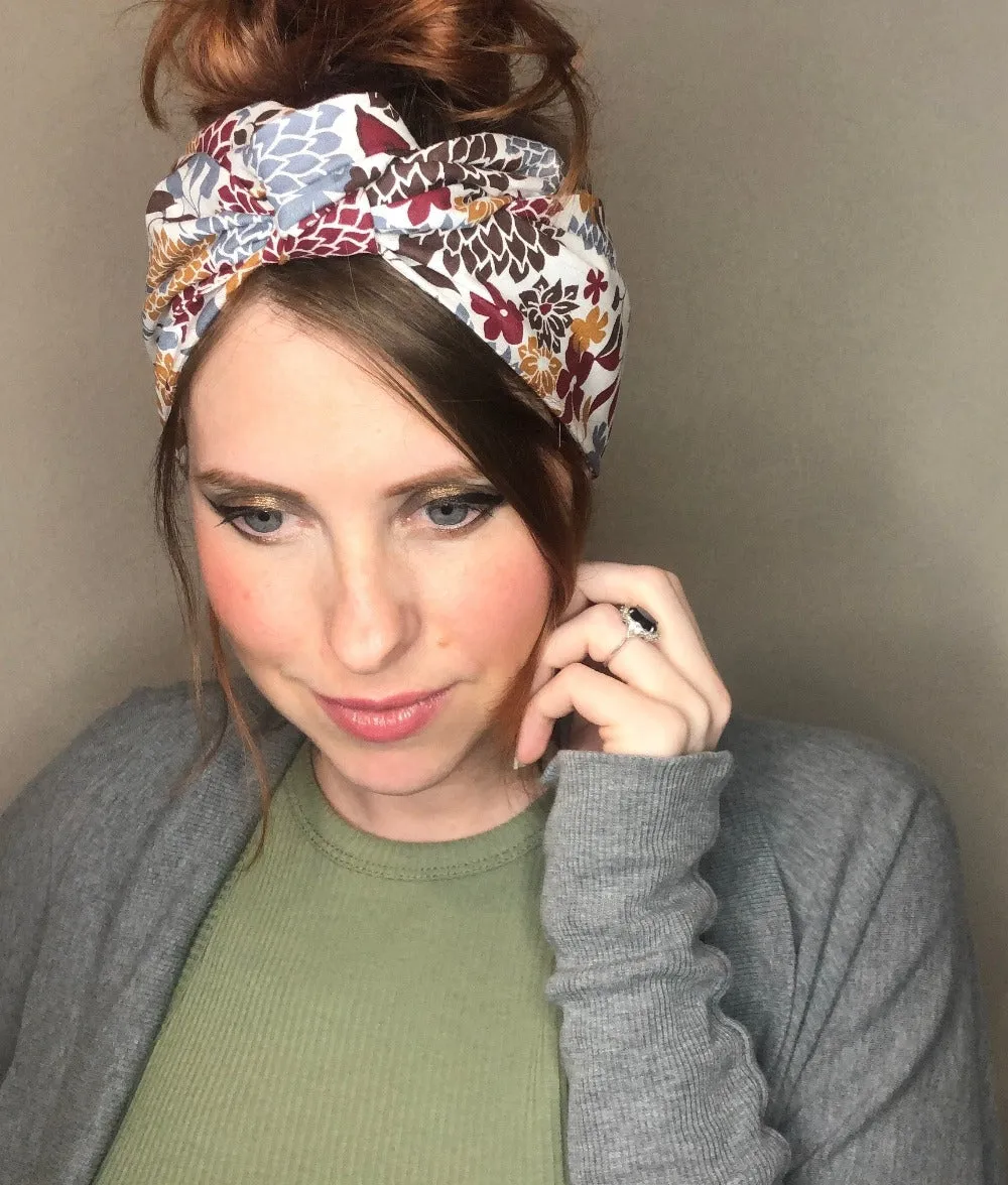 Lilly Headband/ Head Band/ Hair Accessory/ Hair Tie/ Head Wrap/ Self Tie
