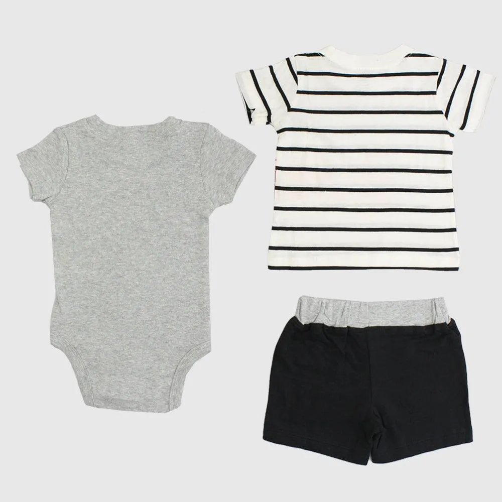 Little Hero 3-Piece Outfit Set