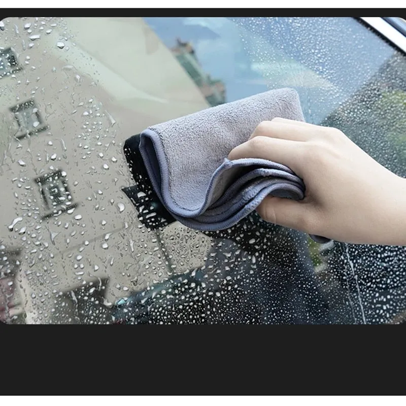 LJ46-Coral Fleece Car Wash Towel