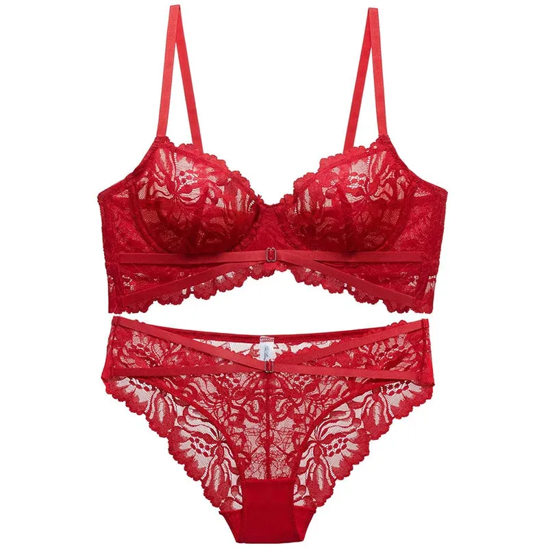 Logirlve Lace Lingerie Set – Seductive Elegance for Valentine’s Day!