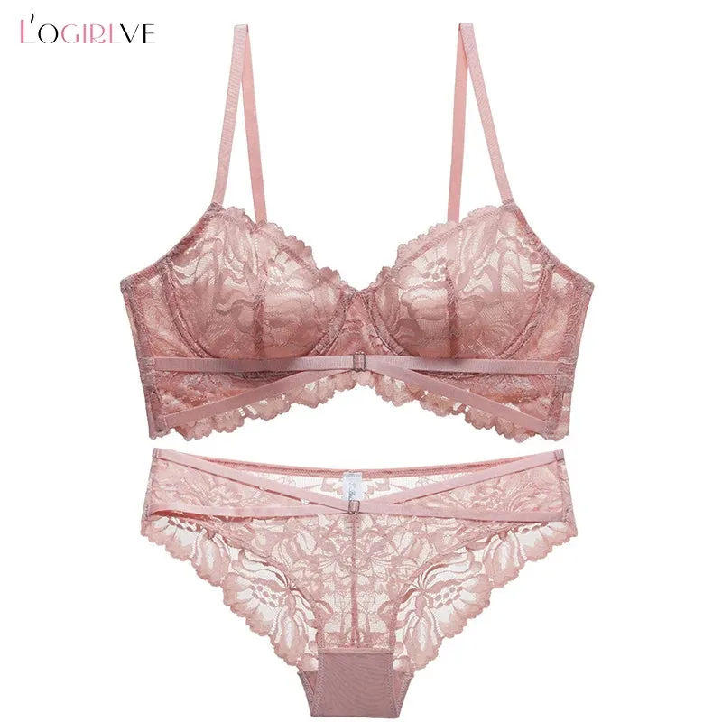 Logirlve Lace Lingerie Set – Seductive Elegance for Valentine’s Day!