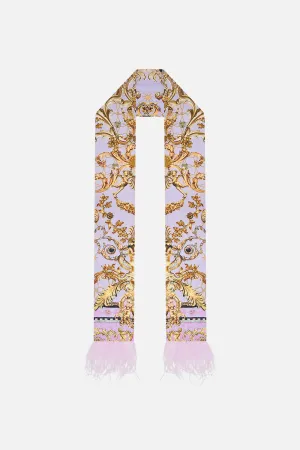 LONG SKINNY SCARF LAVENDER EVER AFTER