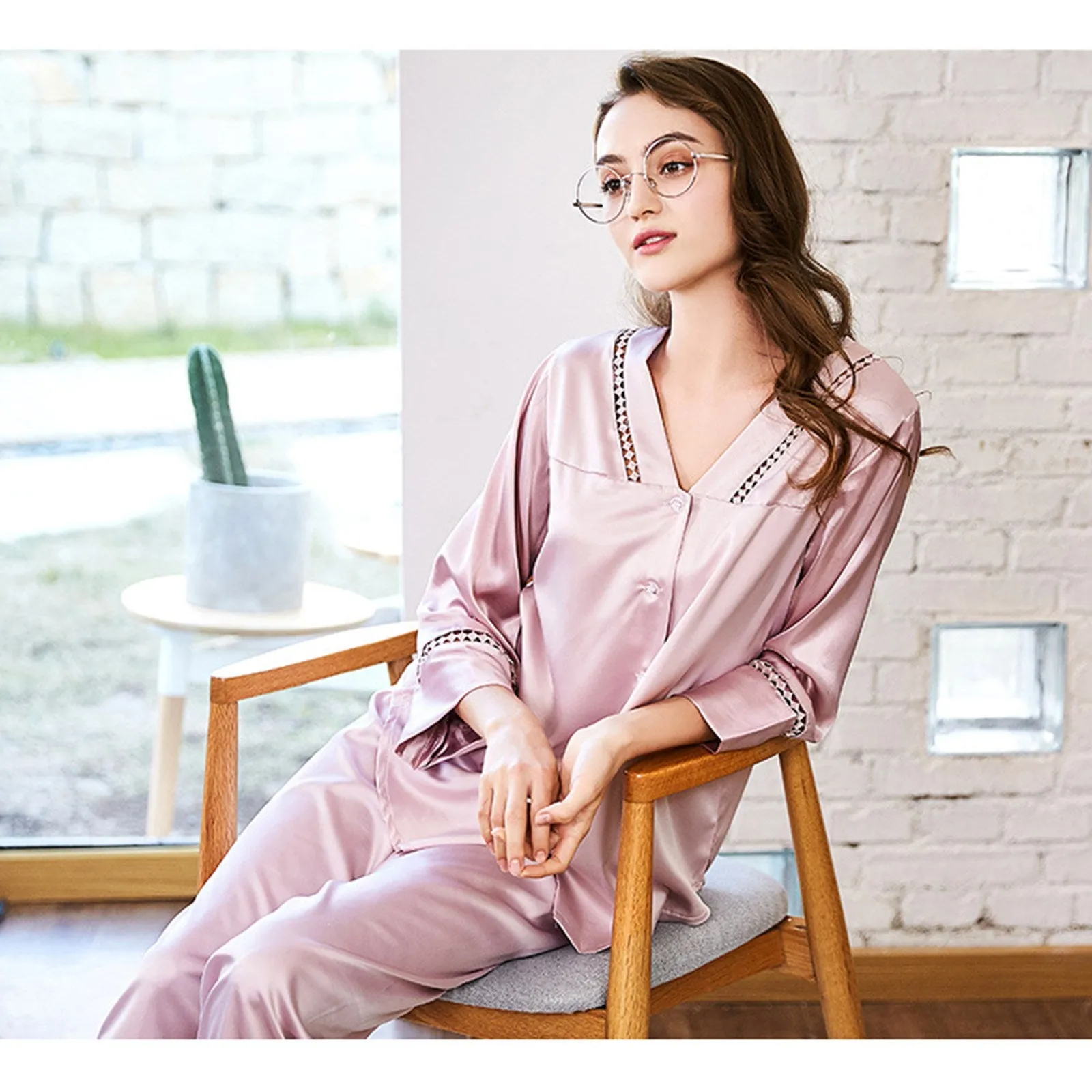 Long Sleeve Pajama Set