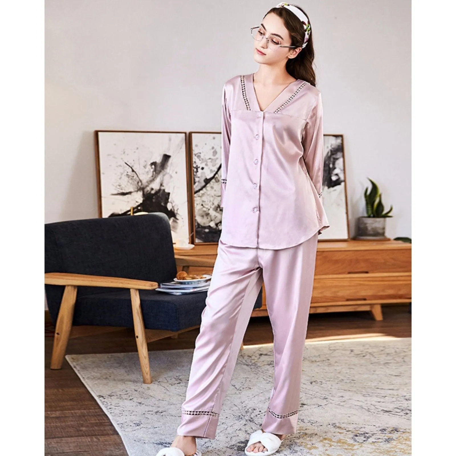 Long Sleeve Pajama Set
