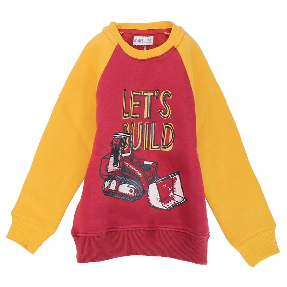 Long-Sleeved Builders Fleeced Pajama
