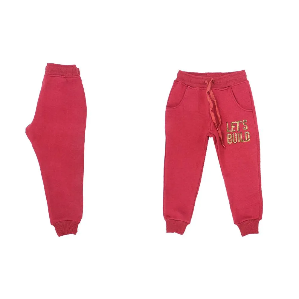 Long-Sleeved Builders Fleeced Pajama
