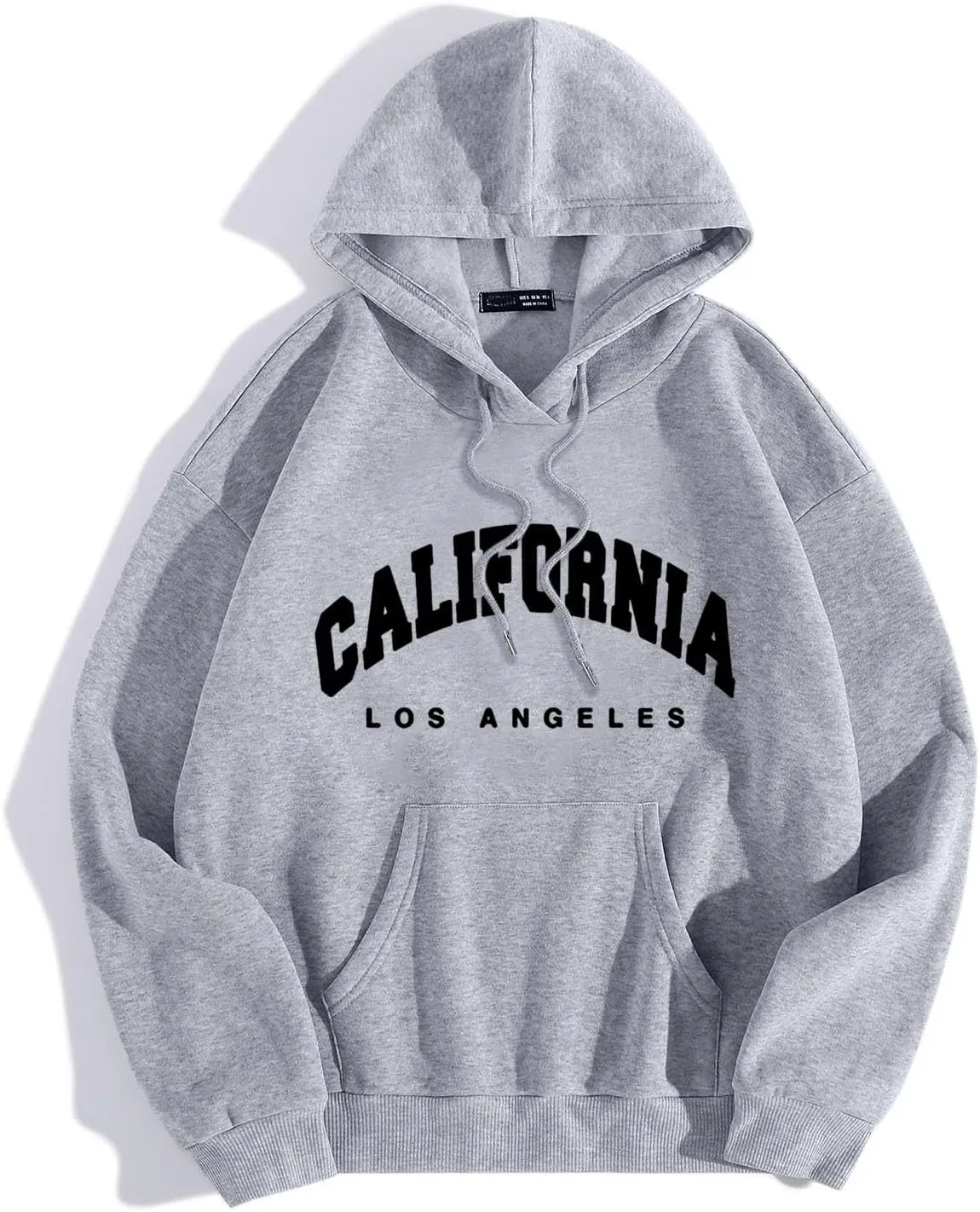 Los Angeles California Womens Zip Up Sweatshirt with Pocket New York Hoodie University Letter Hooded Sweatshirt Fall