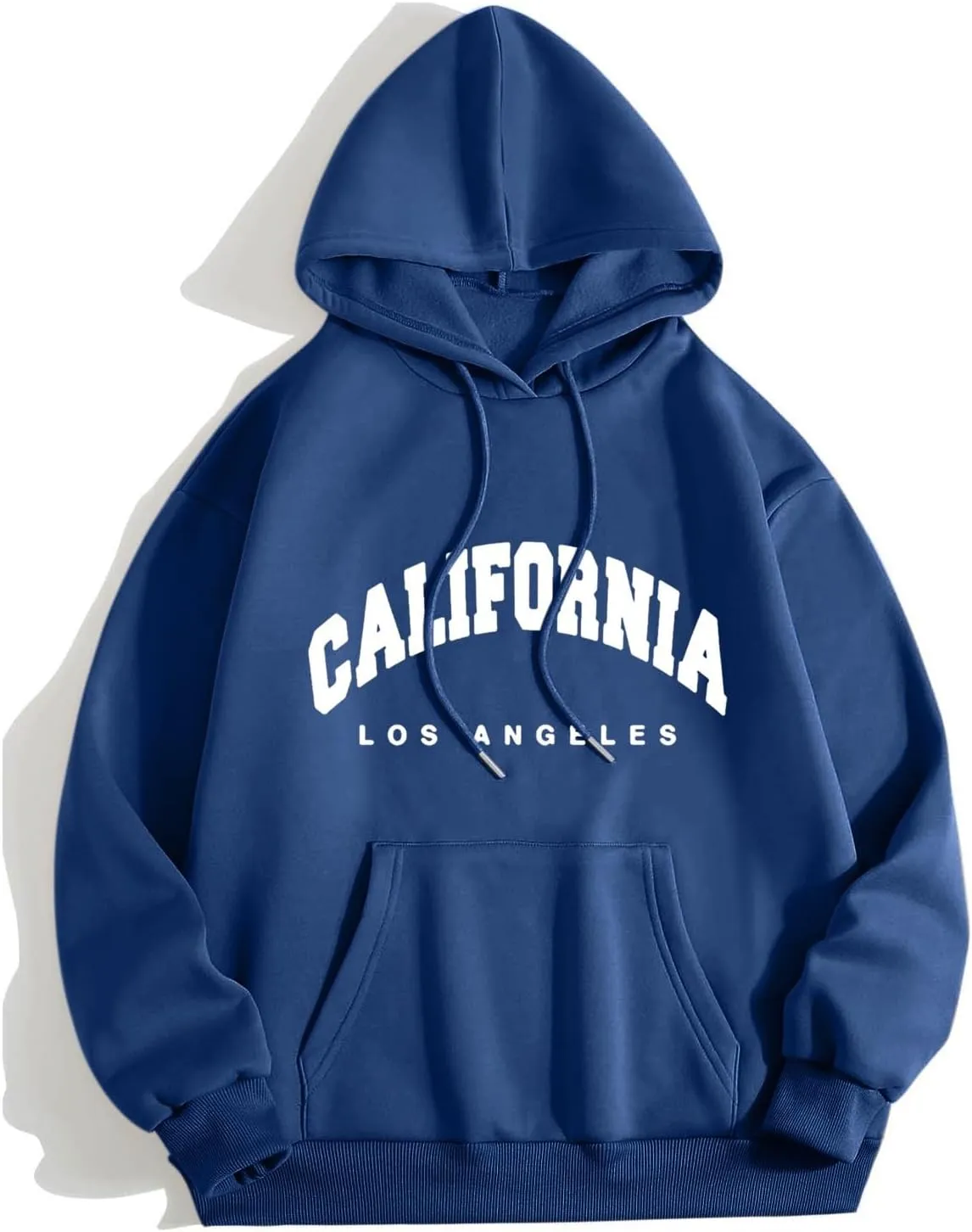 Los Angeles California Womens Zip Up Sweatshirt with Pocket New York Hoodie University Letter Hooded Sweatshirt Fall
