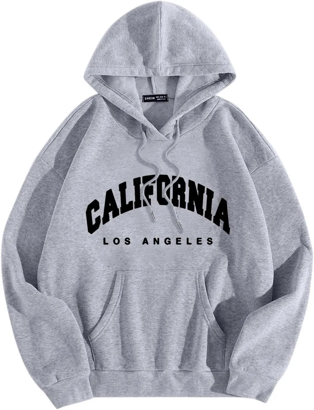 Los Angeles California Womens Zip Up Sweatshirt with Pocket New York Hoodie University Letter Hooded Sweatshirt Fall