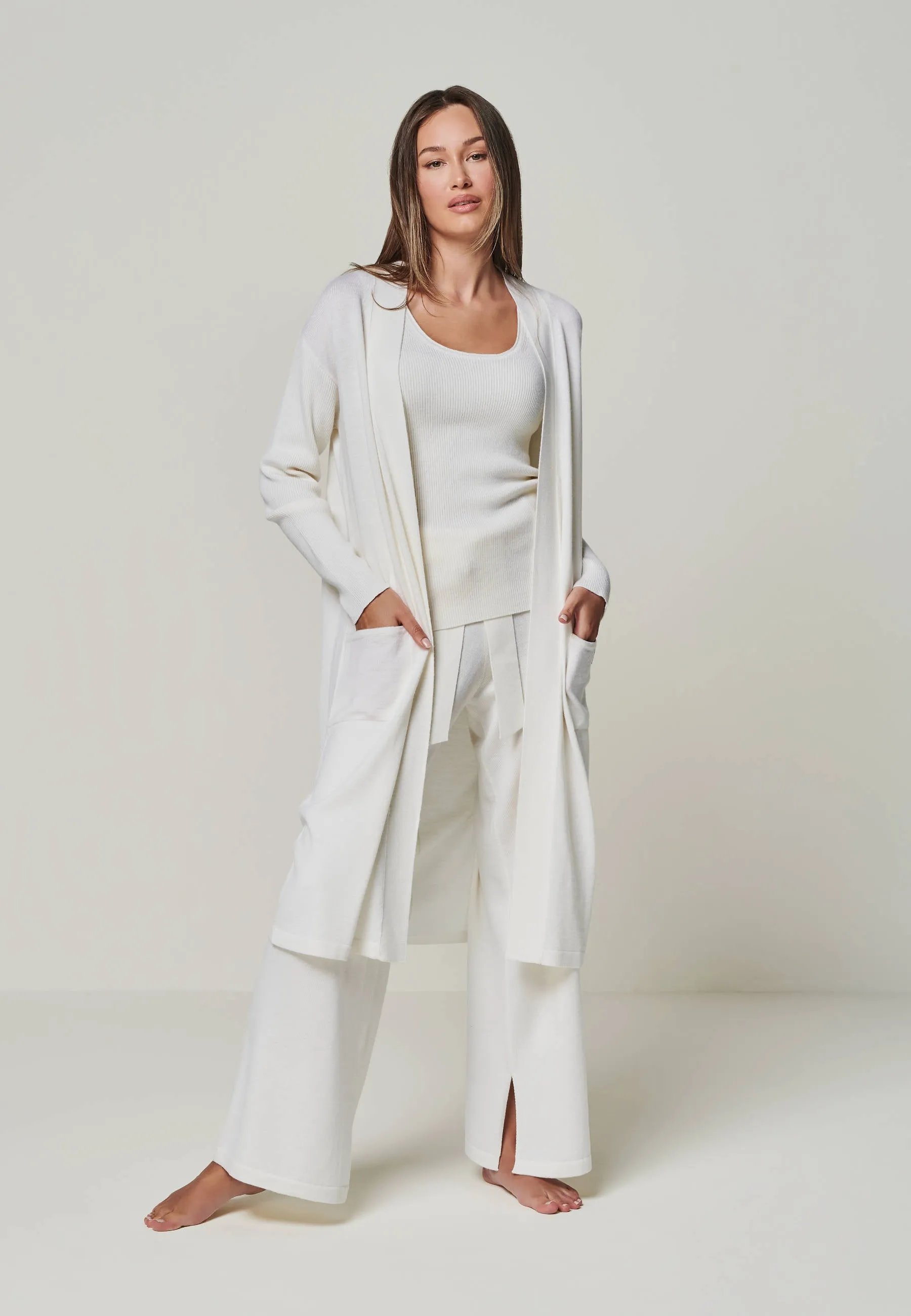 LOUNGEWEAR SET  - Cardigan Blossom & Top Blossom & Pants Bailey