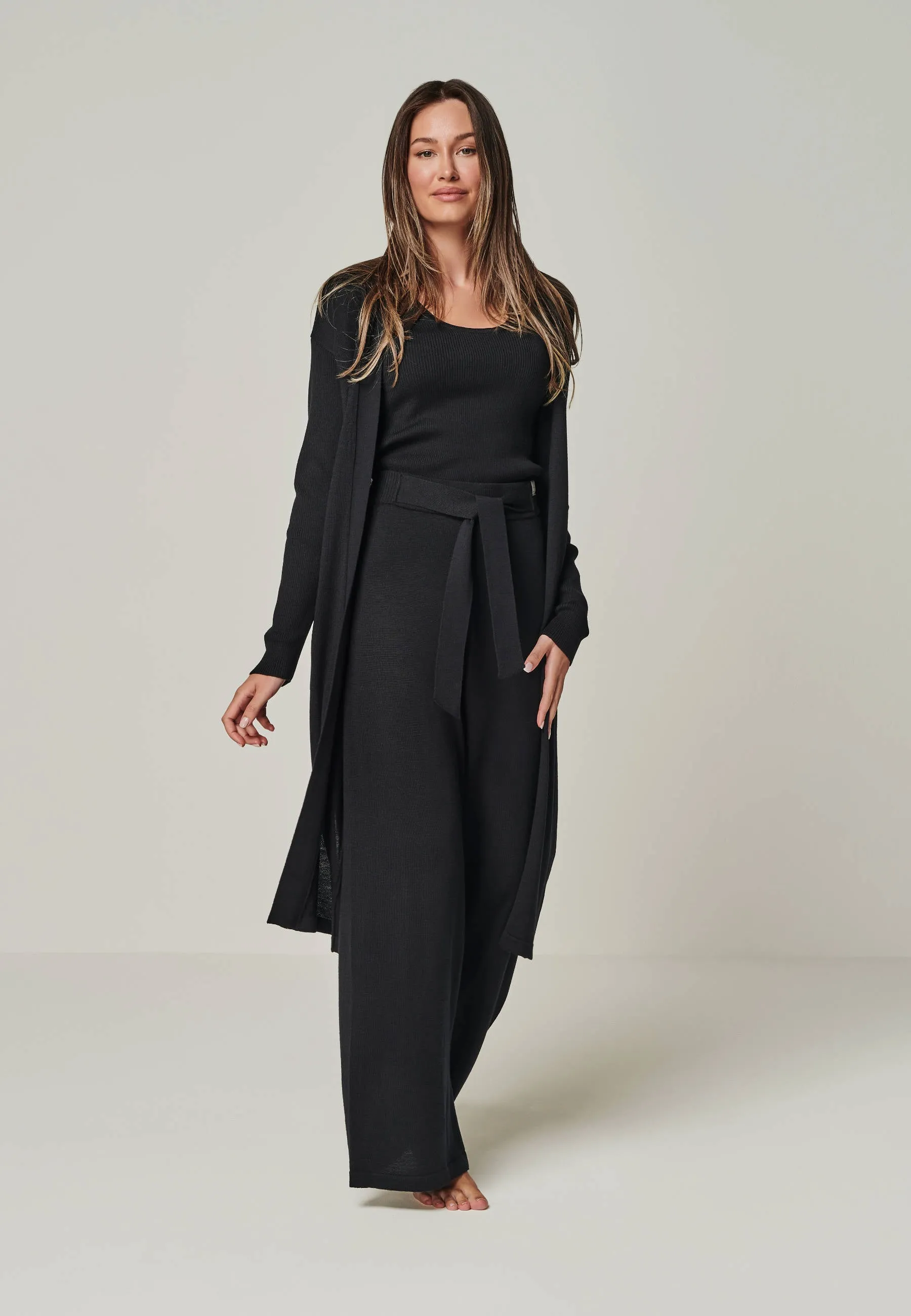 LOUNGEWEAR SET  - Cardigan Blossom & Top Blossom & Pants Bailey