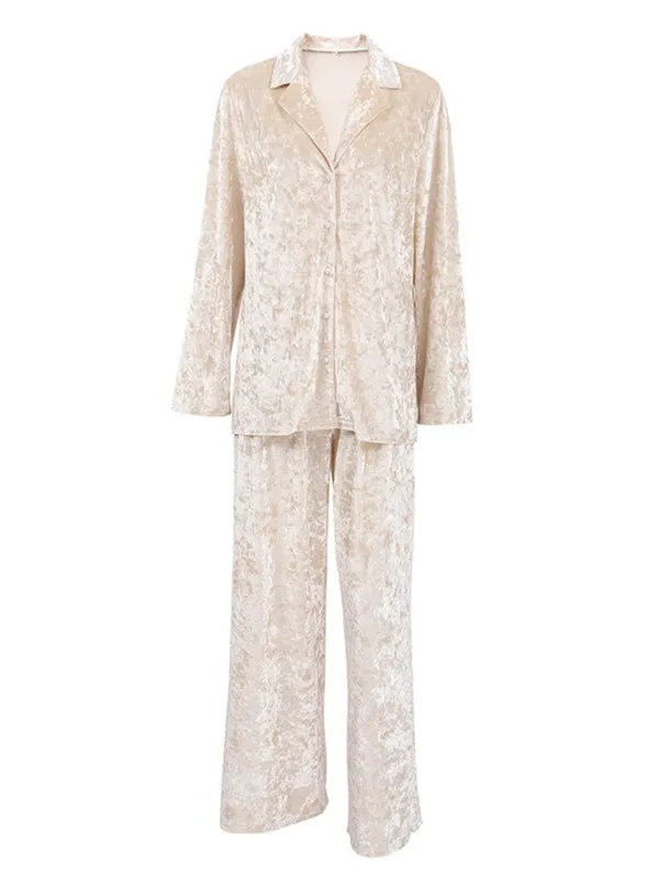Luna Luxe Velvet Pyjamas