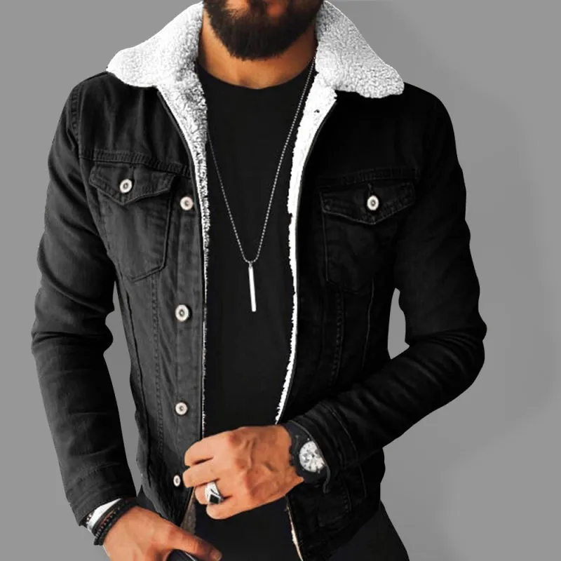 Luna Men's Denim Casual Jacket