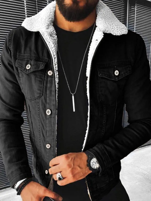 Luna Men's Denim Casual Jacket
