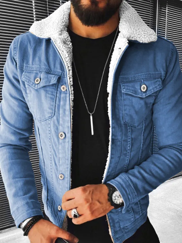 Luna Men's Denim Casual Jacket
