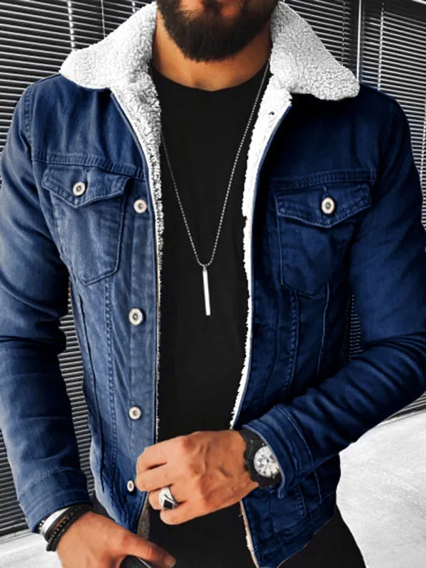 Luna Men's Denim Casual Jacket