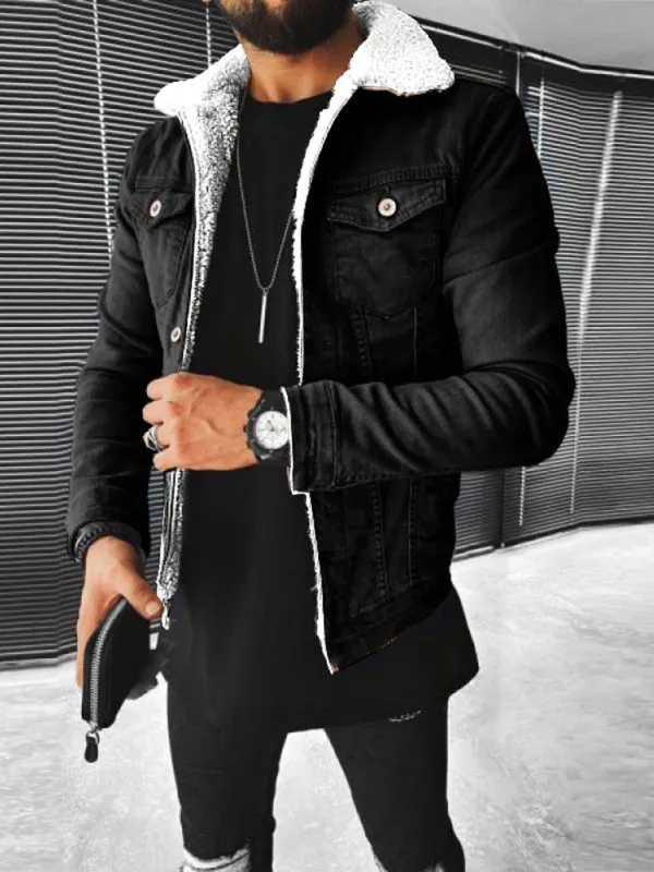 Luna Men's Denim Casual Jacket