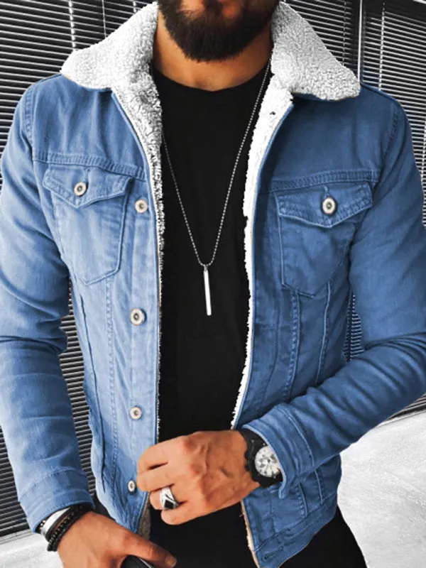 Luna Men's Denim Casual Jacket
