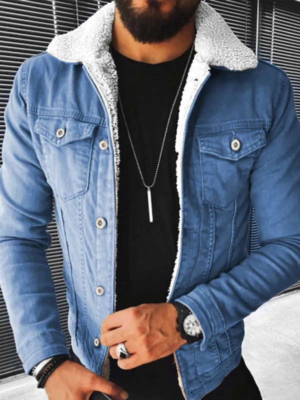 Luna Men's Denim Casual Jacket