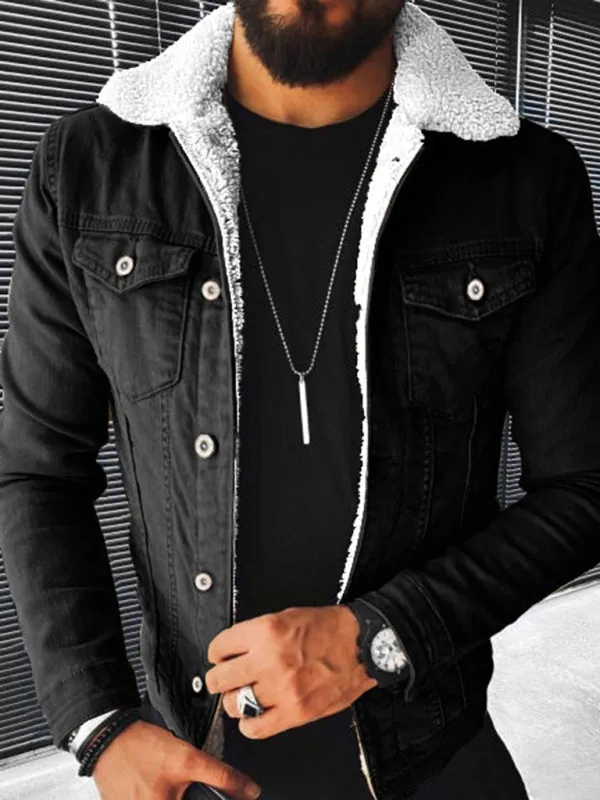 Luna Men's Denim Casual Jacket