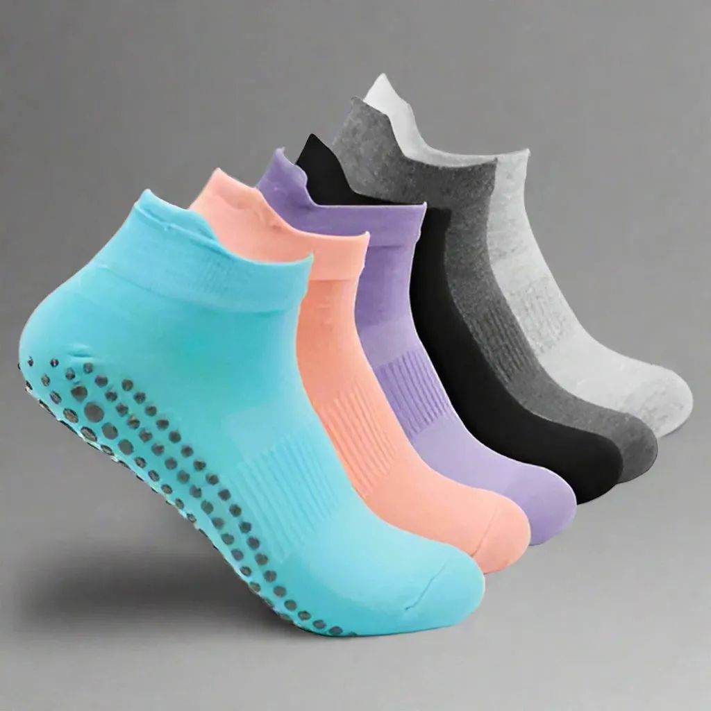 LunaFlex Women's Yoga & Pilates Grip Socks