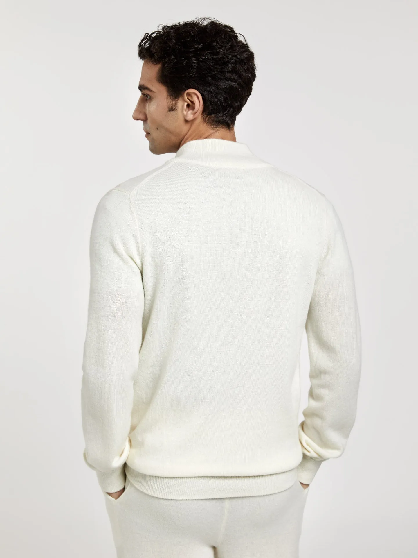 Luxeleisure Edition High Zip Collar Sweater